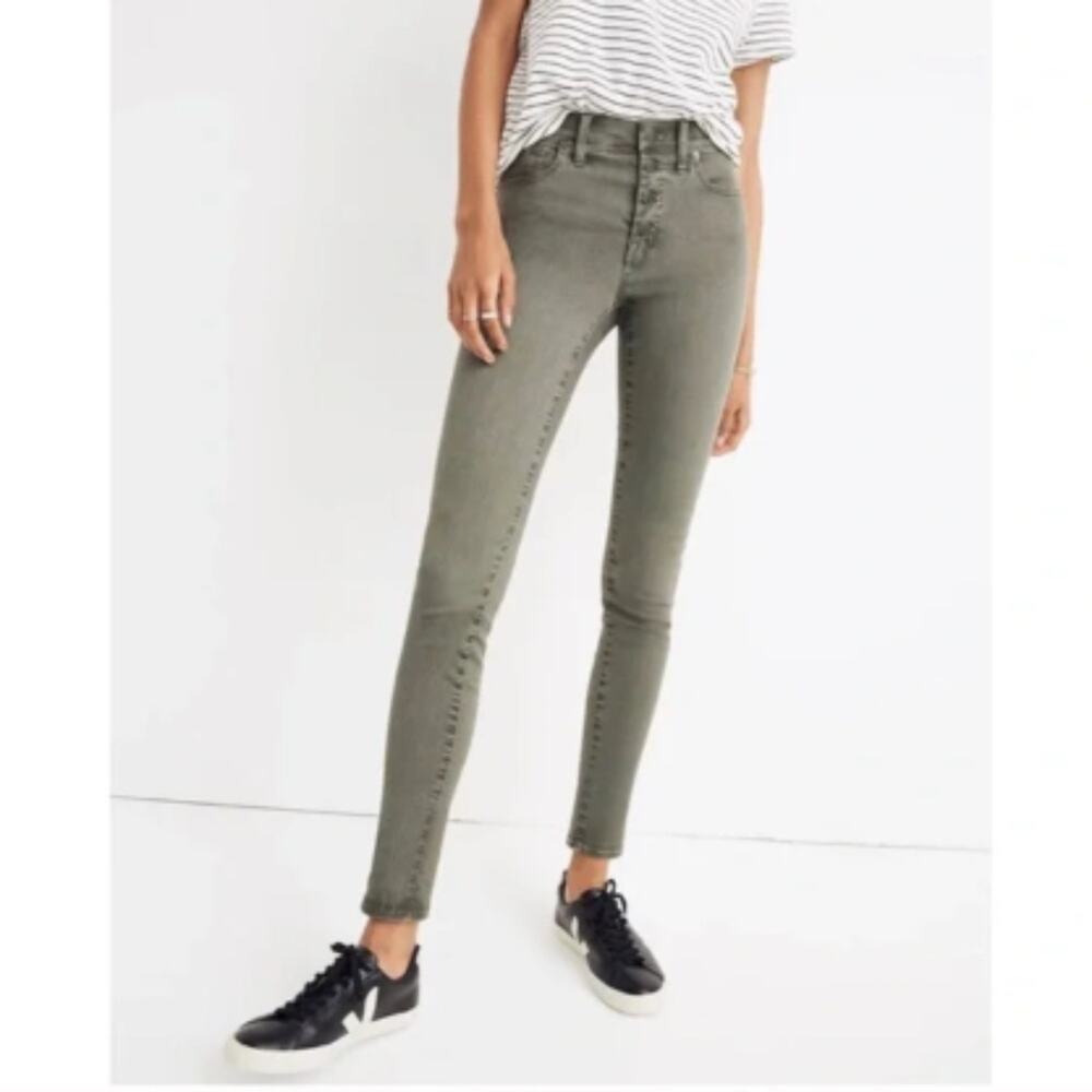 Madewell Women's 9" High Rise Skinny Button Fly Jeans - 26